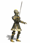 graphic of knight swinging sword